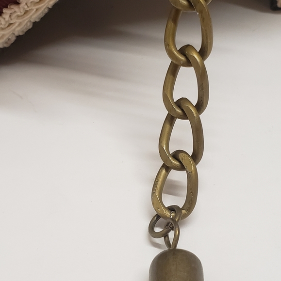 Multi Tone Braided Chain Necklace, Copper Gold & Silver Tone Braided Chain - Picture 8 of 11